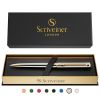 Picture of Scriveiner London Classic Silver Chrome Ballpoint Pen