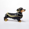 Picture of Kingspoint Designs Dapper the Dachshund Trinket Box with Matching Necklace