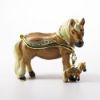 Picture of Kingspoint Designs Thumbelina the Miniature Horse Trinket Box with Matching Necklace