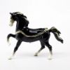 Picture of Kingspoint Designs Sylvester the Black Stallion Trinket Box with Matching Necklace
