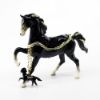 Picture of Kingspoint Designs Sylvester the Black Stallion Trinket Box with Matching Necklace