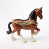 Picture of Kingspoint Designs Hazelnut the Clydesdale Trinket Box with Matching Necklace