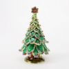 Picture of Kingspoint Designs Time Of Merriment Christmas Tree Trinket Box with Matching Necklace