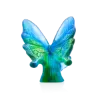 Picture of Daum Blue & Green Butterfly Figurine