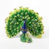 Picture of Kingspoint Designs Fancy Peacock Trinket Box with Matching Necklace
