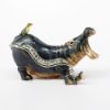 Picture of Kingspoint Designs Hippie the Hippo with Bird Friend Trinket Box with Matching Necklace