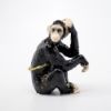 Picture of Kingspoint Designs Thoughtful Chimpanzee Trinket Box with Matching Necklace