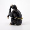 Picture of Kingspoint Designs Thoughtful Chimpanzee Trinket Box with Matching Necklace