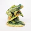 Picture of Kingspoint Designs Philip the Tree Frog on a Leaf Trinket Box with Matching Necklace