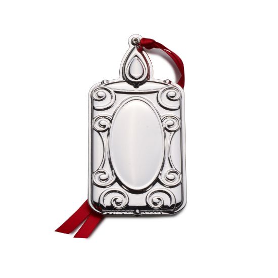 Picture of Wallace 2025 Engravable "Candle" Ornament, Silverplate, 13th Edition 