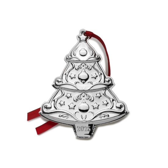 Picture of Gorham 2025 9th Edition Christmas Tree Sterling Silver Ornament