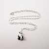 Picture of Kingspoint Designs Papa & Baby Panda Bear Trinket Box with Matching Necklace