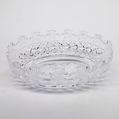 Picture of Vintage Waterford Crystal Master Cut Oval Kennedy Bowl Prestige Collection 