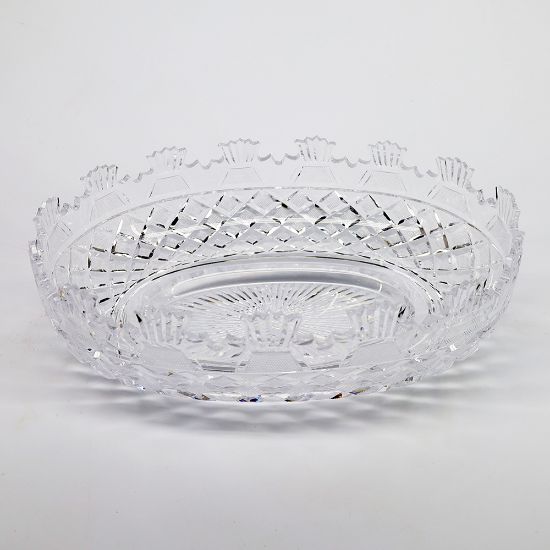 Picture of Vintage Waterford Crystal Master Cut Oval Kennedy Bowl Prestige Collection 