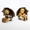 Picture of Vintage Hummel "Umbrella Girl" 152 B & "Umbrella Boy" 152 A  8" Pair of Figurines - TMK-5