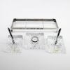 Picture of Waterford Crystal Executive Desk Set with Quartz Clock & Two Pen Holders