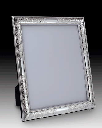Picture of 4x6 Sterling Silver 'Nostalgia' Picture Frame by 925 inc.