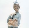 Picture of Lladro #4893 'Walk With The Dog' Woman With Pekingese Figurine