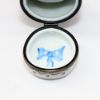 Picture of Limoges Porcelain Black & White Cat Sleeping on Black Chair Trinket Box by Chamart