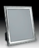 Picture of 4x6 Sterling Silver 'Ribbon & Reed' Picture Frame by the925inc