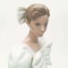 Picture of Lladro Rare 'The Next Dance' #02001201 Woman In White Figurine