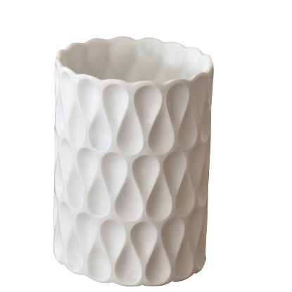 Picture of Bernardaud 5" 'Légende' Vase in Bisque Porcelain