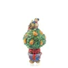 Picture of Jay Strongwater A Partridge In A Pear Tree Glass Ornament