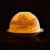 Picture of Bernardaud Porcelain 'Paris Along the Seine' Votivelight Candle Holder