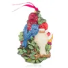 Picture of Jay Strongwater Four Calling Birds Glass Ornament