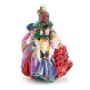 Picture of Jay Strongwater Nine Ladies Dancing Glass Ornament