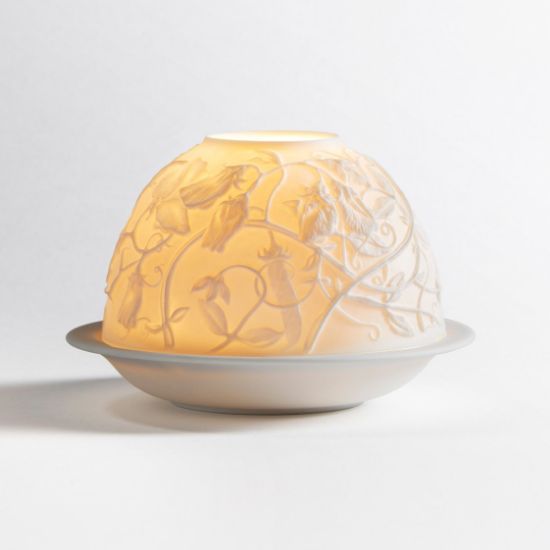 Picture of Bernardaud Porcelain 'Sweet Peas' Votivelight Candle Holder