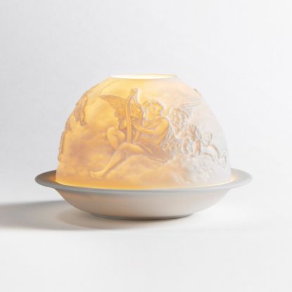 Picture of Bernardaud Porcelain 'Angels' Votivelight Candle Holder