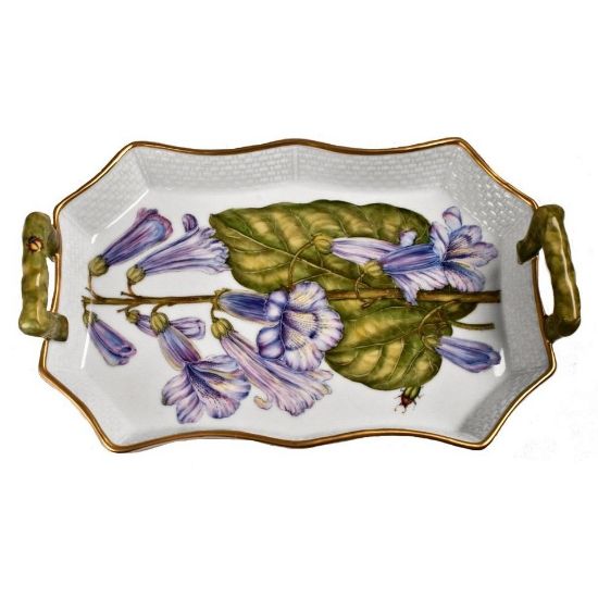Picture of Anna Weatherley Porcelain Decorative Bluebells Tray with Handles
