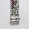 Picture of Vintage Platinum Gemstone & Diamond Bracelet 