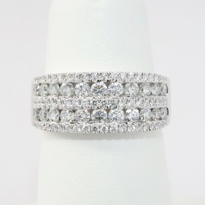 Picture of 14k White Gold Diamond Band 