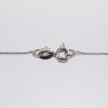 Picture of 18k White Gold, Ruby & Diamond Heart Necklace 