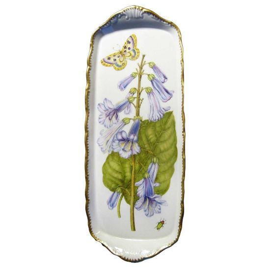 Picture of Anna Weatherley Porcelain Oblong Tray with Bluebells