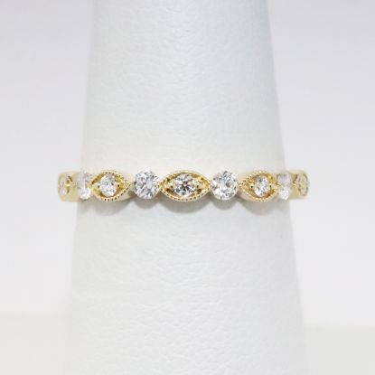 Picture of 14k Yellow Gold .25CTW Diamond Band 