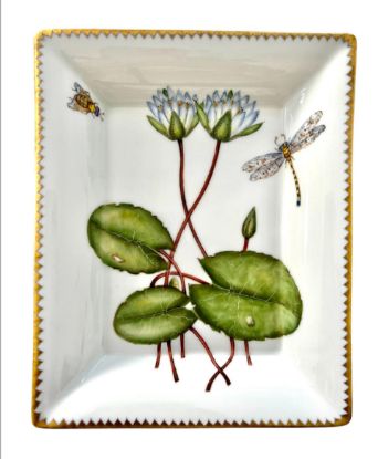 Picture of Anna Weatherley Porcelain Water Lily Vide Poche Tray
