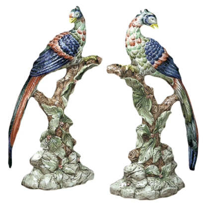 Picture of Mottahedeh Pair of Brighton Pavilion Bird Figurines