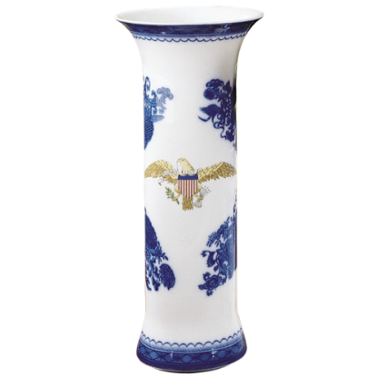 Picture of Mottahedeh 'Diplomatic Collection' Trumpet Vase