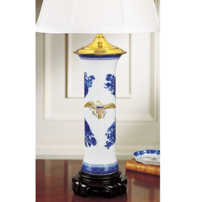 Picture of Mottahedeh 'Diplomatic Collection' Trumpet Vase Lamp