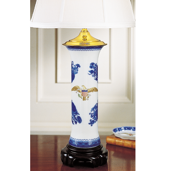 Picture of Mottahedeh 'Diplomatic Collection' Trumpet Vase Lamp