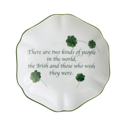 Picture of Mottahedeh 'There Are Two Kinds of People in the World, the Irish and Those Who Wish They Were' Ring Tray