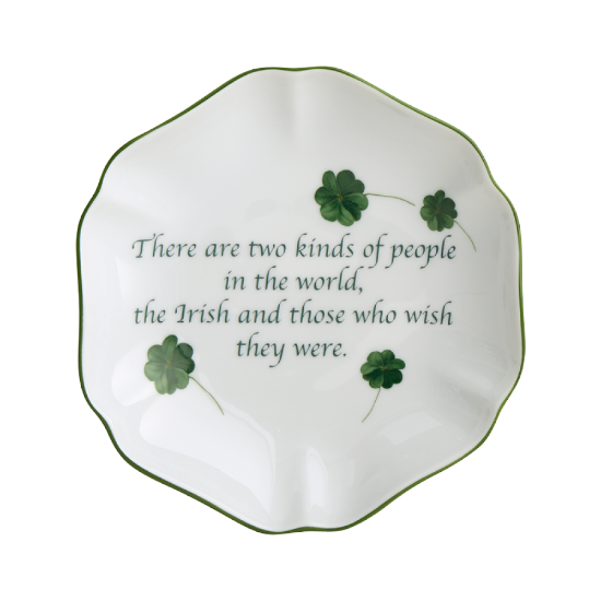 Picture of Mottahedeh 'There Are Two Kinds of People in the World, the Irish and Those Who Wish They Were' Ring Tray