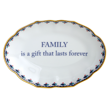 Picture of Mottahedeh 'Family is a Gifts that Lasts Forever' Ring Tray