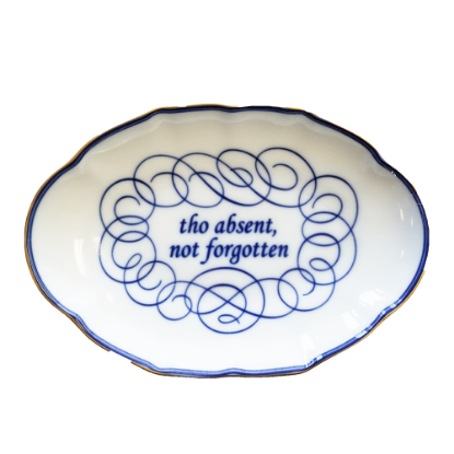 Picture of Mottahedeh 'Tho Absent, Not Forgotten' Ring Tray