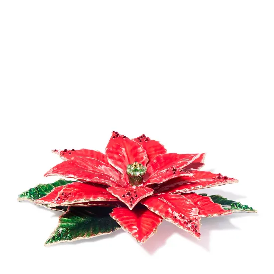 Picture of Jay Strongwater Poinsettia Objet