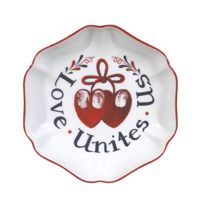 Picture of Mottahedeh 'Love Unites Us' Ring Tray