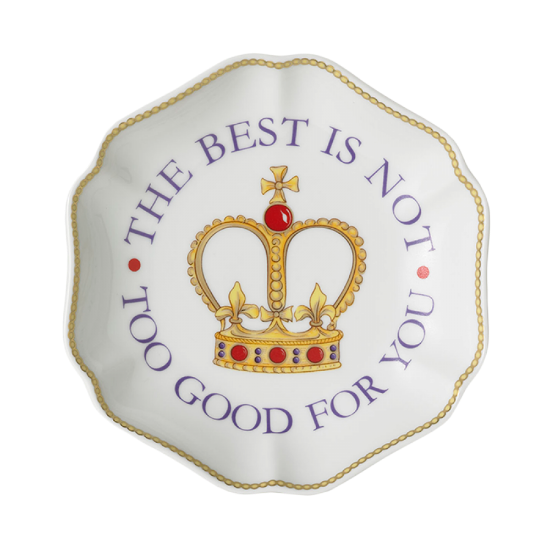Picture of Mottahedeh 'The Best Is Not Too Good for You' Ring Tray